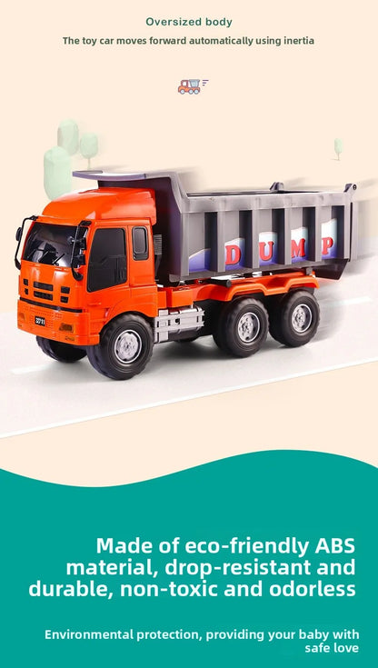 Giant Ride-On Dump Truck Toy – Extra-Large Construction Truck