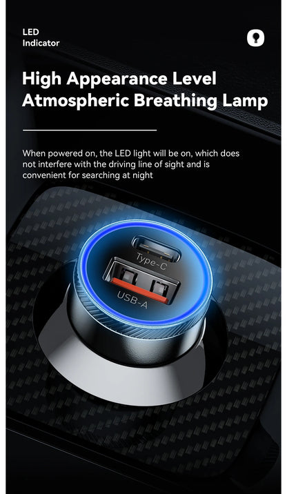 Essager 54W USB-C & USB-A Kfz-Ladegerät