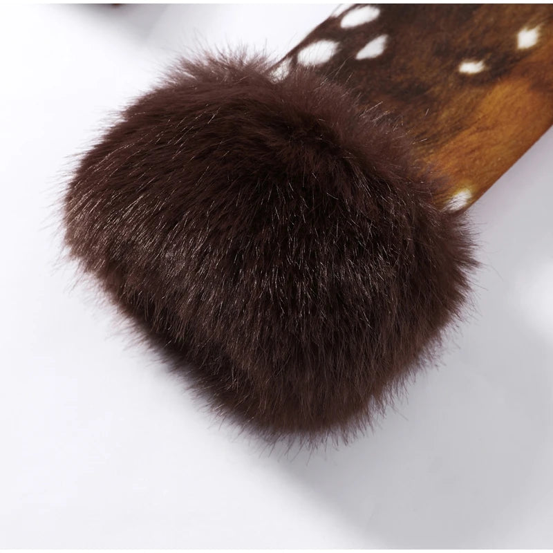 Street Leopard Print Fur Cuffs Jacket Women Stand Collar Full Sleeve Buttons Jackets 2026 Autumn Winter Fashion Lady Outwear