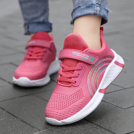 Girls' Mesh Running Sneakers