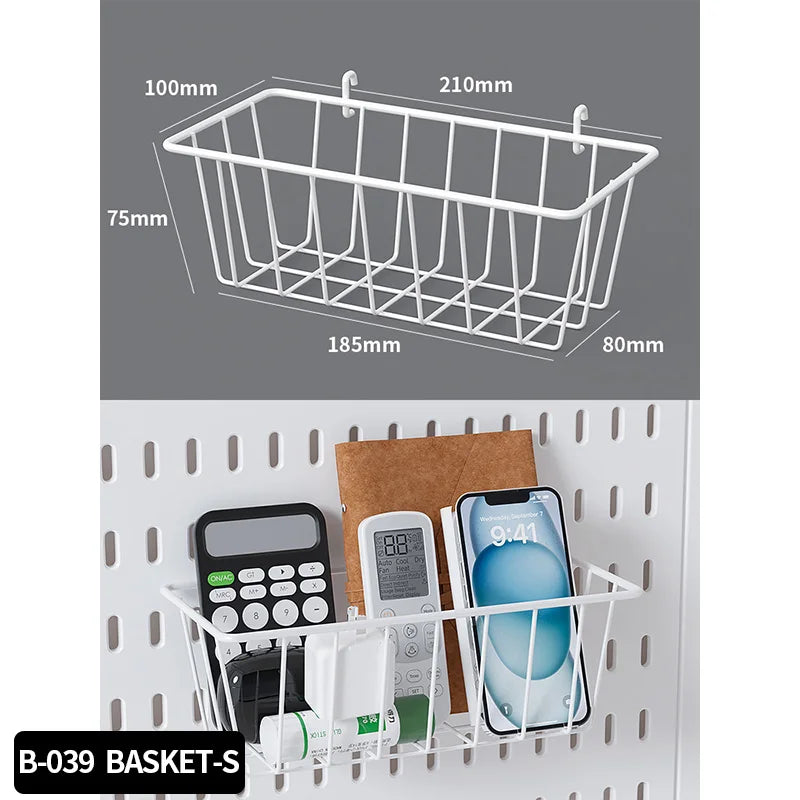 No Drill Desktop Pegboard Rack Gaming Room Organizer For Controllers Headphones Switch Figurine Stationery Storage