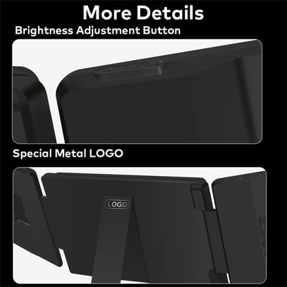 Rospider Extensor de doble pantalla de 15,6" – Monitor triple ampliable FHD IPS para portátil para mejorar la productividad
