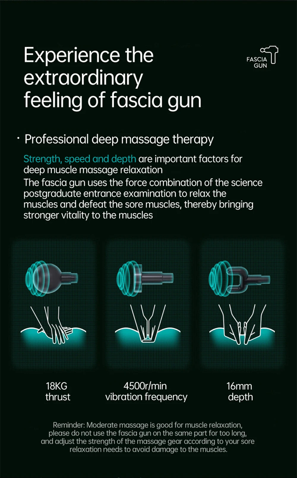 99 Speed Professional Muscle Massage Gun Massager Massager for Neck and Back Massage Instrument Dropshipping Fitness Equipment