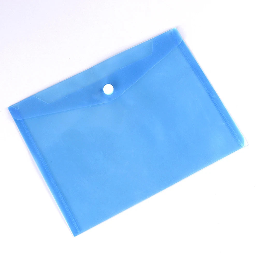 A4 File Folder 30 Pages Transparent Insert Paper Document Organizer Waterproof Booklet Information Books Office School Supplies