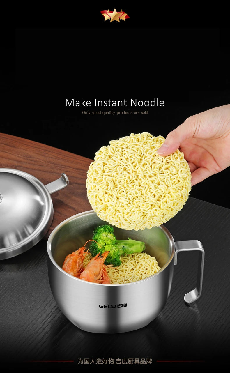 GEDO Insulated 304 Stainless-Steel Food Bowl