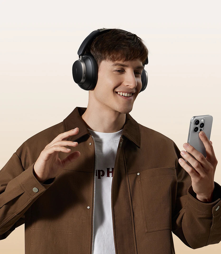 UGREEN Studio Pro ANC Headphones – 48dB Noise Cancelling, Hi-Res LDAC, 120H Battery