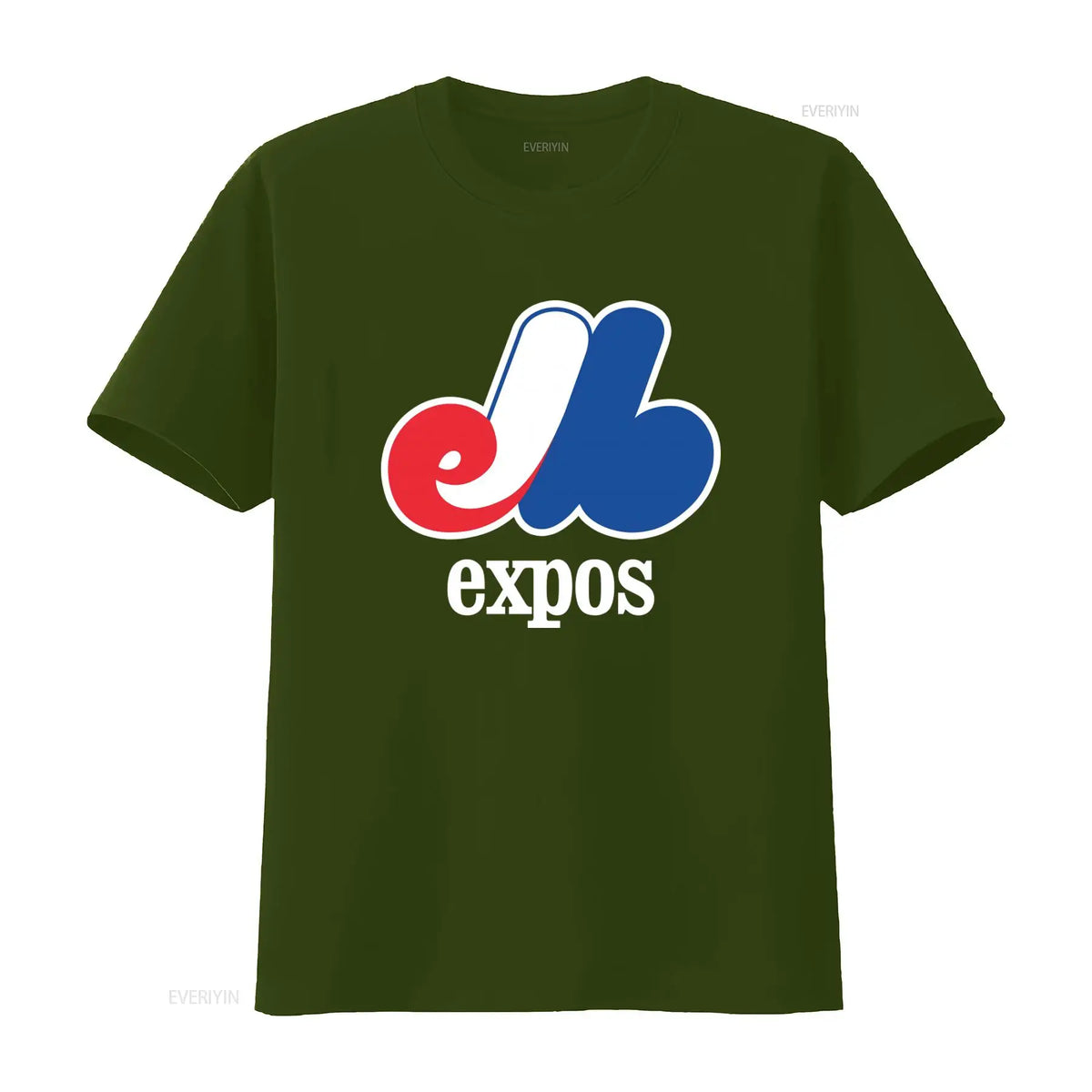 Montreal Expos Vintage Washed Graphic T-Shirt | Streetwear Hip Hop Casual Tee