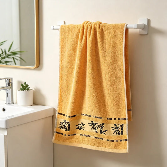 Bamboo Fibre Hand Towels – Soft 34 × 74 cm Towels, 1, 2 or 4 Pack