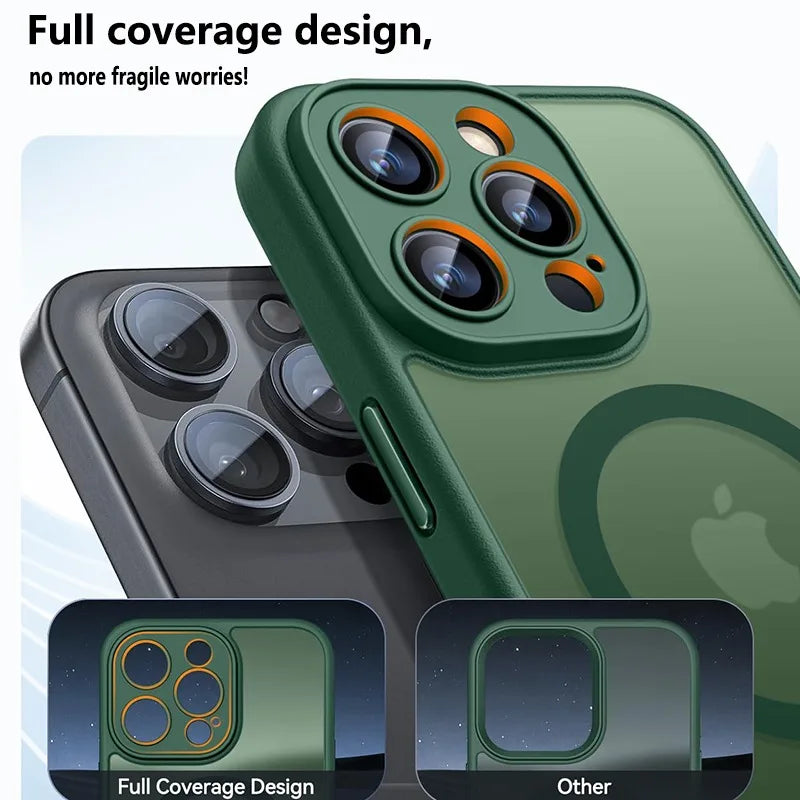 Frosted Magnetic iPhone Case
