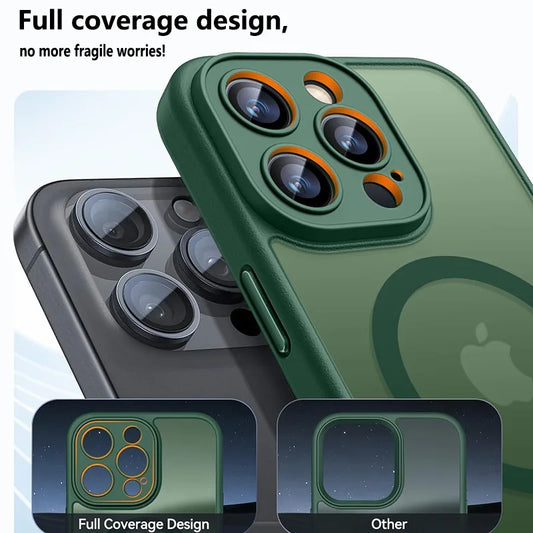 Frosted Magnetic iPhone Case