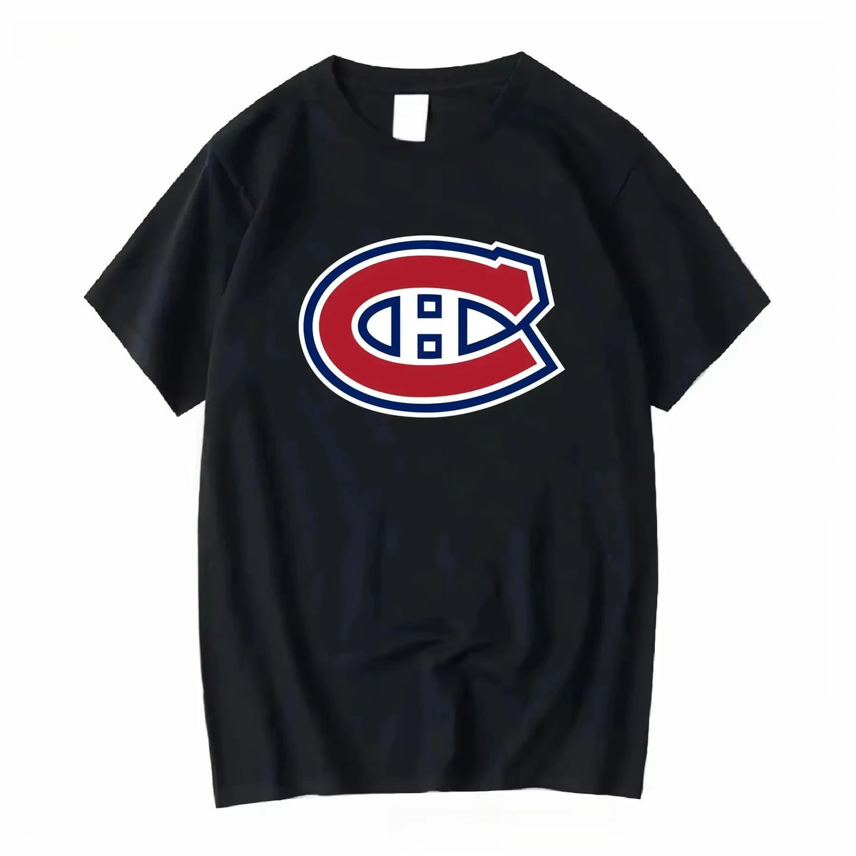 Montreal Canadiens Logo T-Shirt | Vintage Washed Unisex Fan Tee
