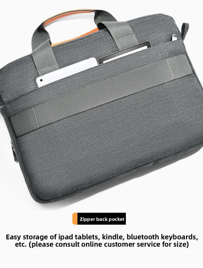 Funda tipo maletín para portátil MacBook de 13"-16" - Maletín de trabajo delgado para Air, Pro M1-M4