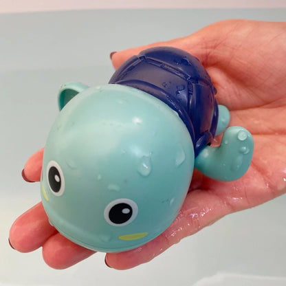 Wind-Up Bath Toys – Swimming Turtle, Duck & Whale for Kids