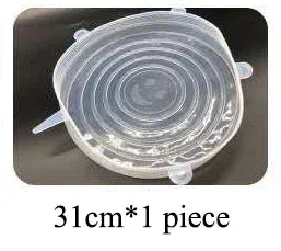 Silicone Stretch Lids – 16 Sizes Universal Food Cover for Bowls, Pots & Pans | Microwave Safe