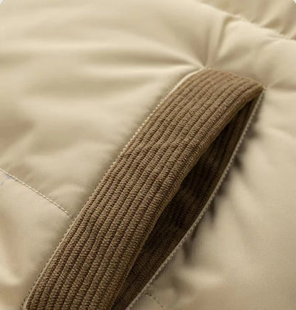 Dicke Herren-Freizeitjacke aus Polyester