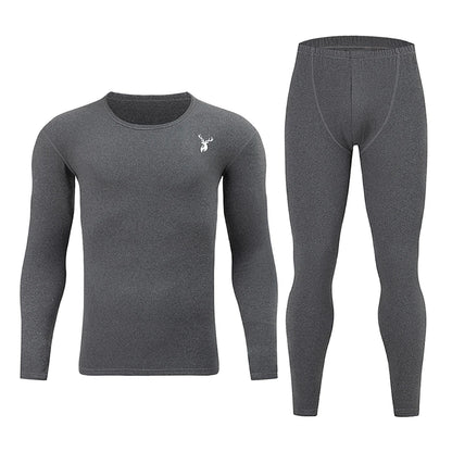 Men's Thermal Base Layer Top – Warm Long-Sleeve Undershirt