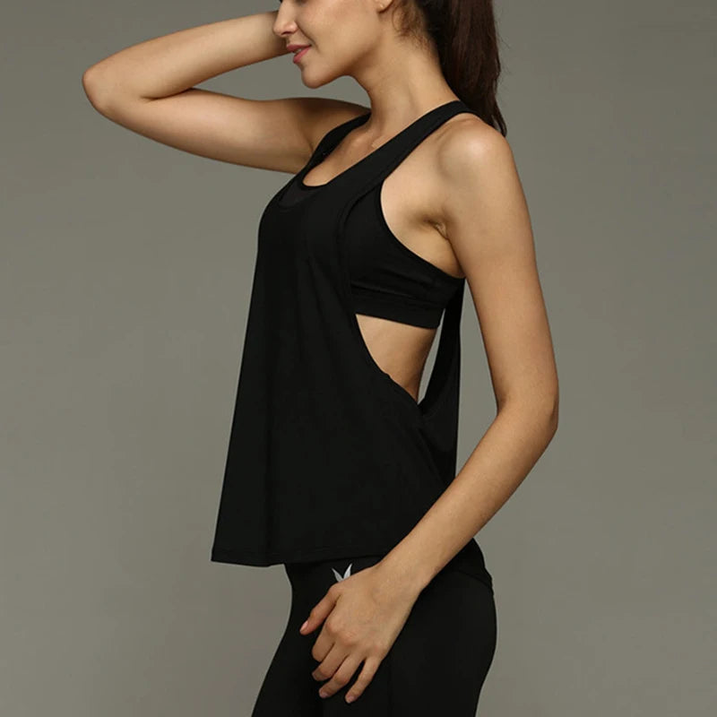 Women's Quick-Dry Racerback Workout Tank Top