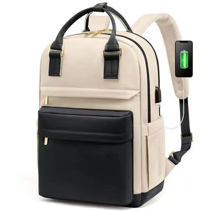 Zaino per laptop da 14"-15" con porta di ricarica USB - Zaino business anti-strappo