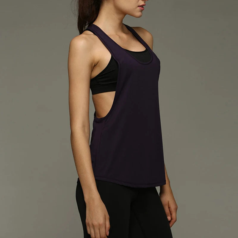 Women's Quick-Dry Racerback Workout Tank Top