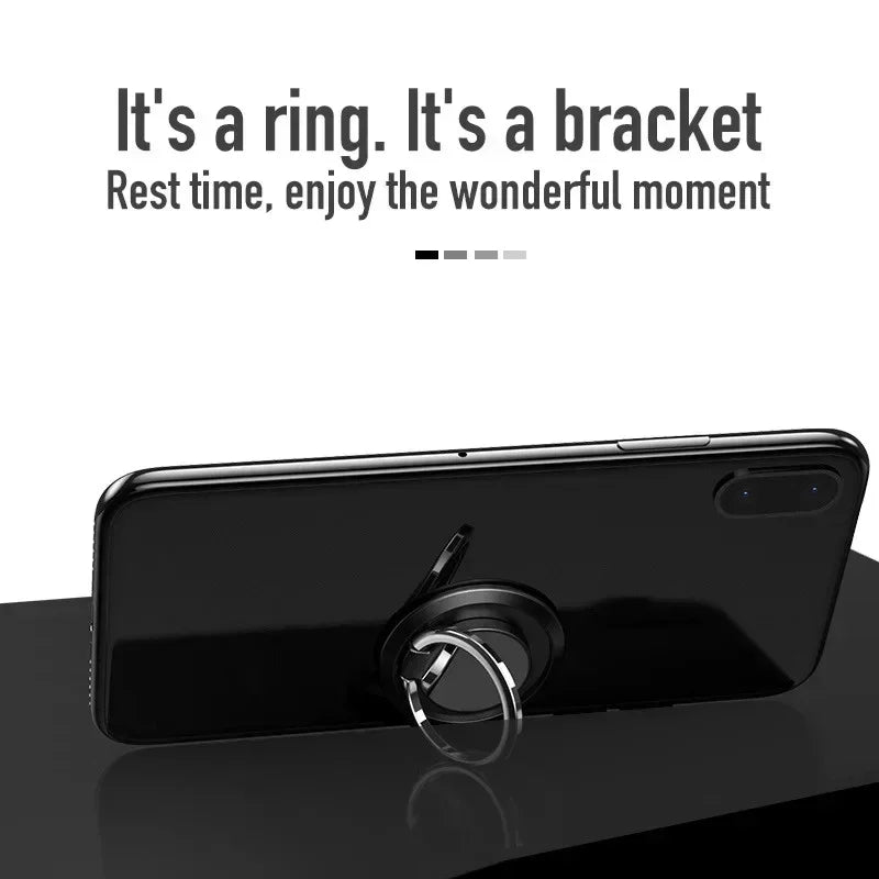 Phone Ring Holder & Stand – 360° Finger Grip