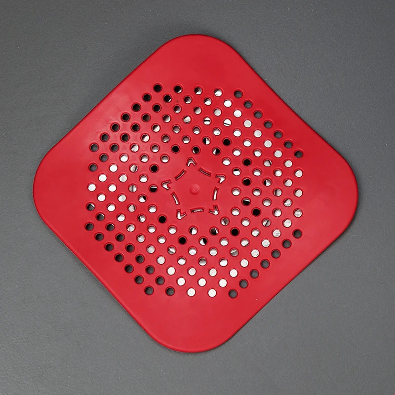 Silicone Floor Drain Hair Catcher | Anti-Clog Shower Stopper