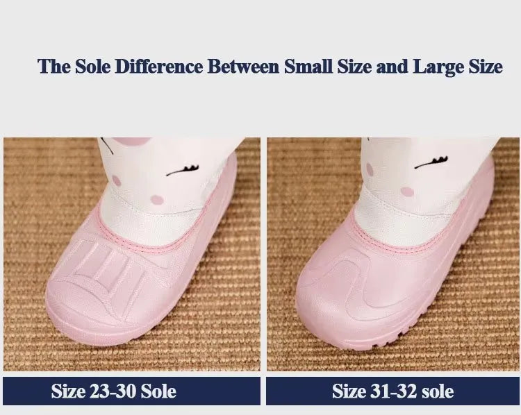 Toddler Animal Snow Boots – Plush-Lined Non-Slip Winter Boots
