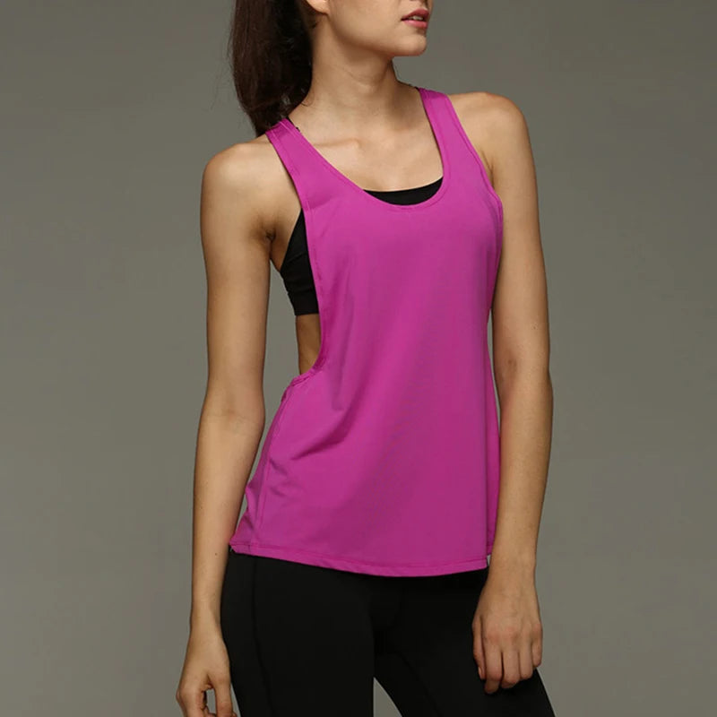 Women's Quick-Dry Racerback Workout Tank Top