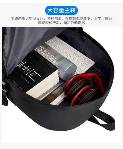 Mochila Portátil Multifuncional para Estudiantes - Mochila Escolar de Gran Capacidad para Traslados