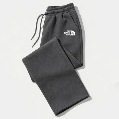 SONDR Damen-Fleece-Jogginghose mit geradem Bein