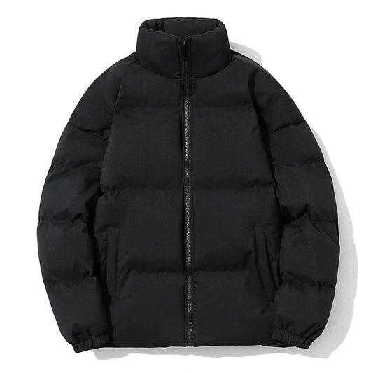 Women's Stand-Collar Zip Puffer Jacket