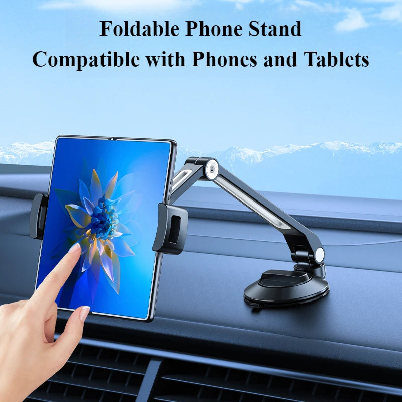 360° Car Suction-Cup Phone & Tablet Holder