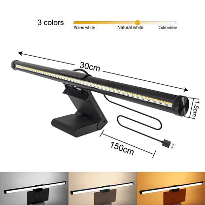 Monitor-Lightbar – USB-LED-Bildschirmleuchte mit stufenloser Dimmung