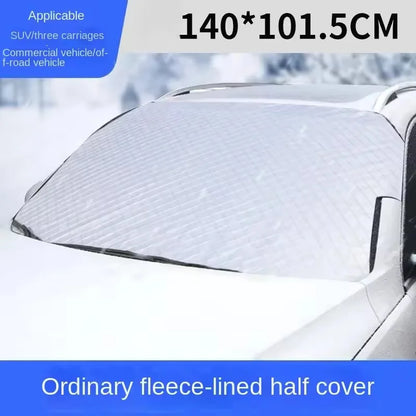 Windshield Snow & Frost Cover – Magnetic Car Windscreen Protector