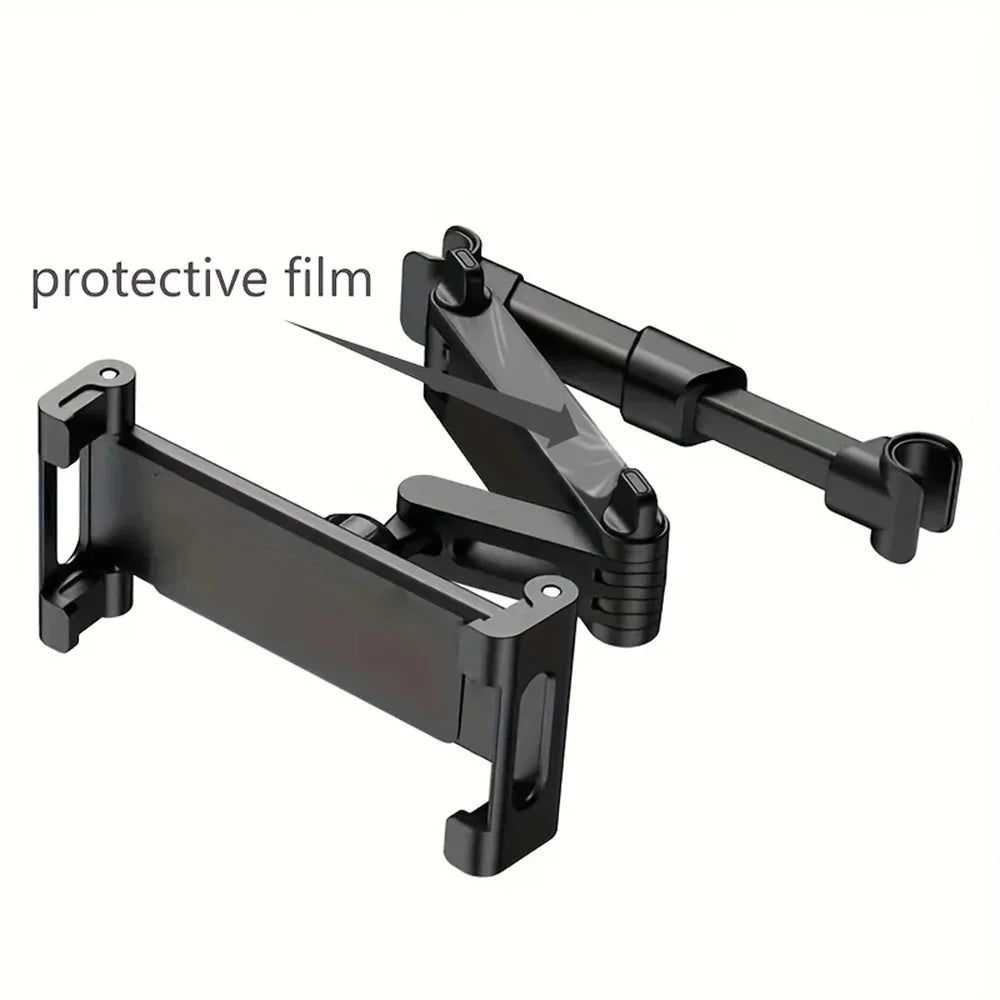 Adjustable Car Headrest Phone & Tablet Holder
