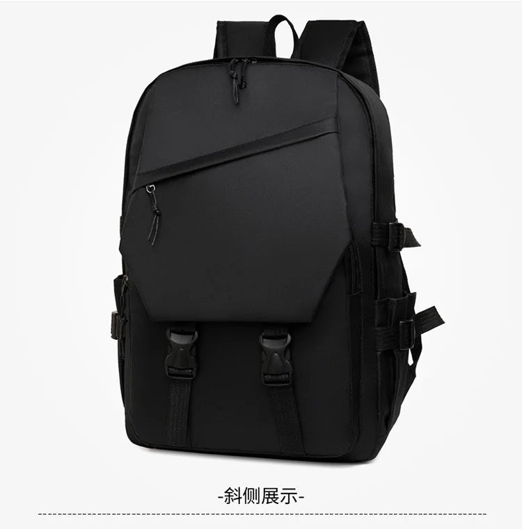Multi-Functional Student Laptop Backpack - Large Capacity Commuter School Bag