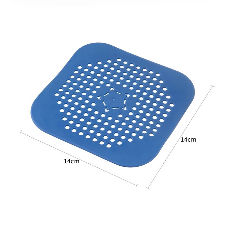 Silicone Floor Drain Hair Catcher | Anti-Clog Shower Stopper