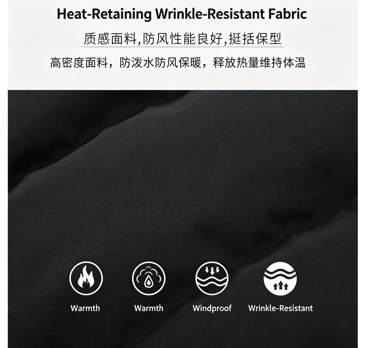 Women Men Winter Puffer Jacket, Solid Color Zip Up Stand Collar Warm Coat, Loose Casual Long Sleeve Outerwear For Daily
