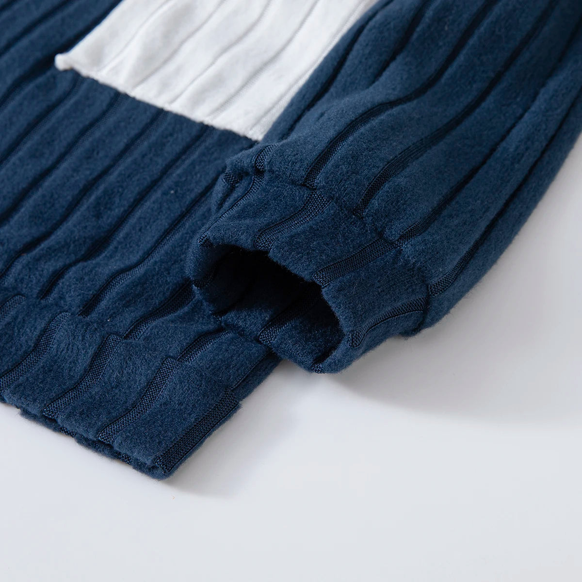 Boys' Colour Block Sweater & Pants Set - Long Sleeve Winter Outfit, Sizes 90-130