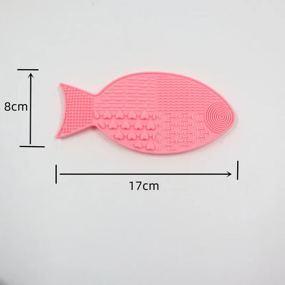 Lick Mat for Cats & Small Dogs – Suction-Cup Slow Feeder