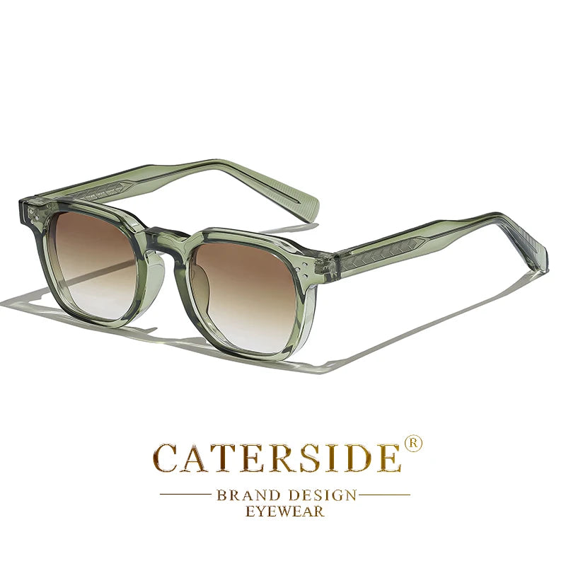 Caterside Fashion Sunglasses – Square Frame UV400 for Men & Women | Travel, Party & Festival