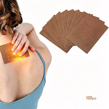Air-Activated Heat Patches – 50 or 100 Self-Heating Warmers
