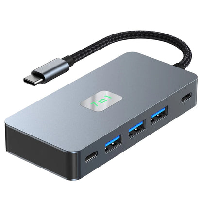 12-in-1 USB-C Hub Docking Station | 4K HDMI, RJ45 Ethernet, PD Charging for MacBook & Laptops