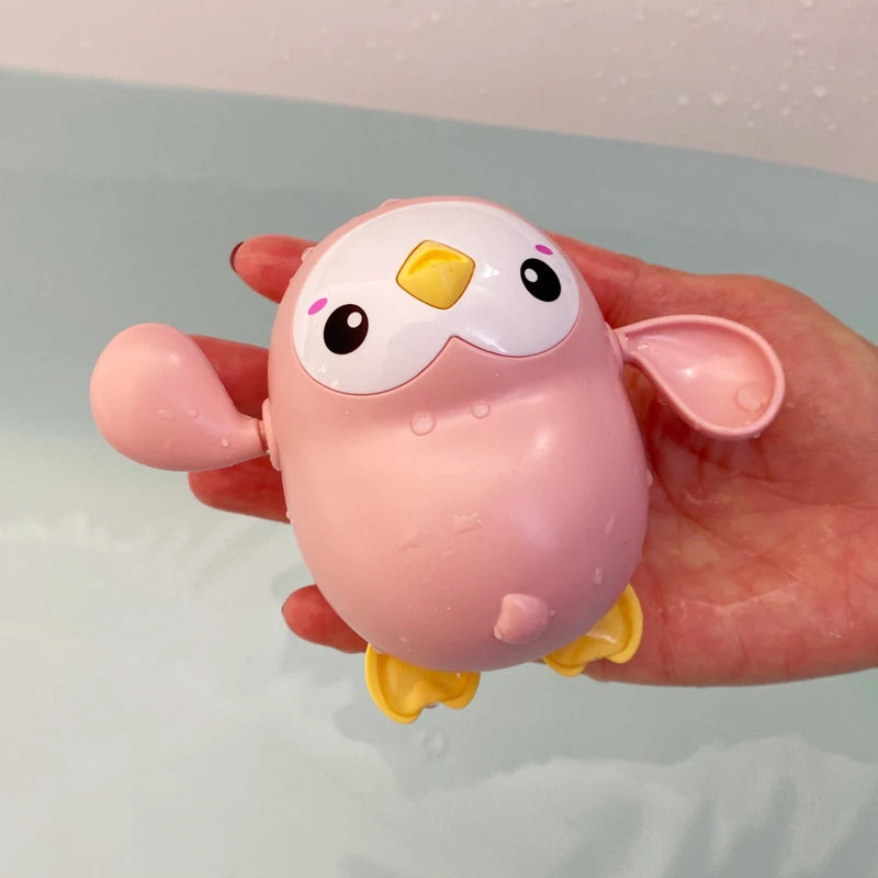 Wind-Up Bath Toys – Swimming Turtle, Duck & Whale for Kids