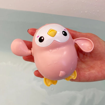 Wind-Up Bath Toys – Swimming Turtle, Duck & Whale for Kids