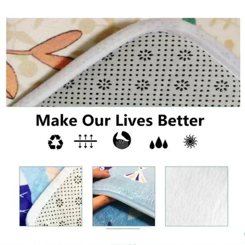 Christmas Cookie Kitchen Mat – Non-Slip, Washable
