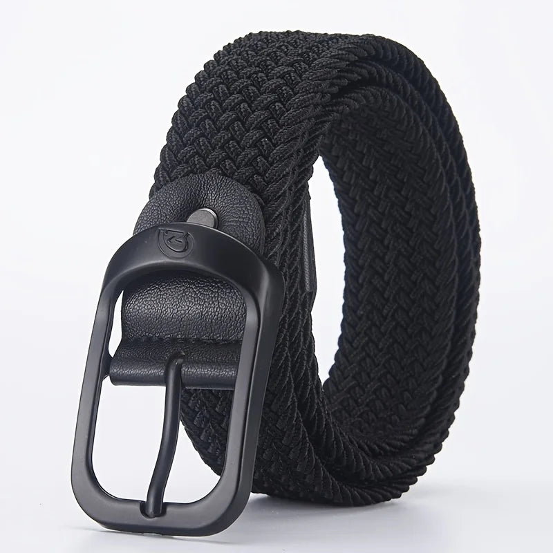 Woven Stretch Belt – Braided Elastic Belt for Men & Women