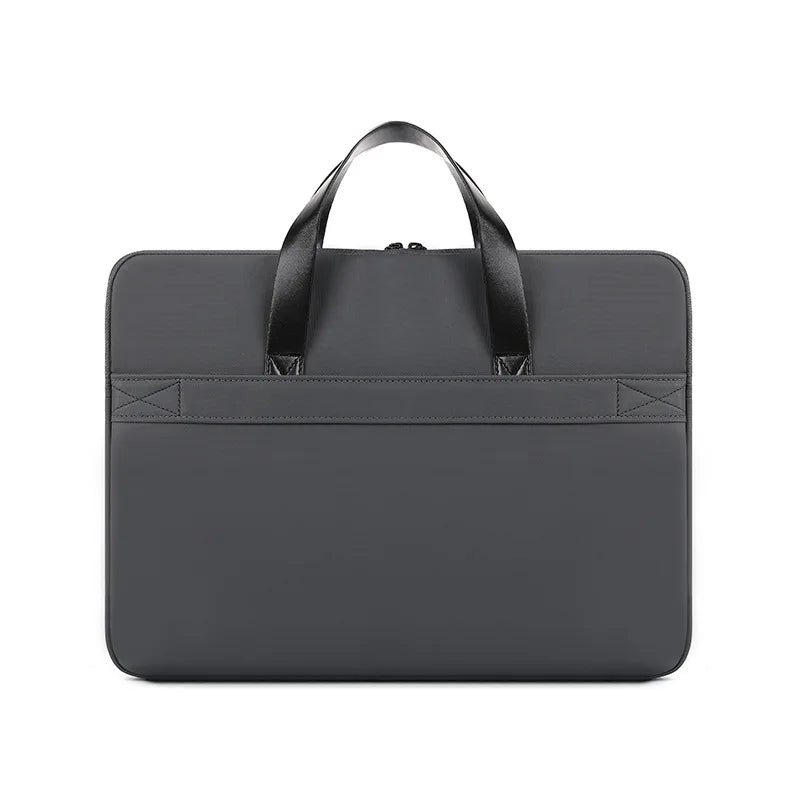 Waterproof Laptop Sleeve Bag 15.6" - Shoulder Briefcase for MacBook Air & Pro