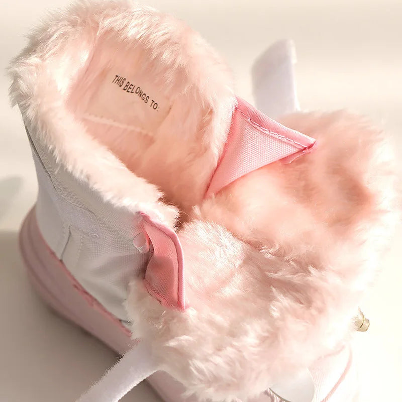 Toddler Animal Snow Boots – Plush-Lined Non-Slip Winter Boots