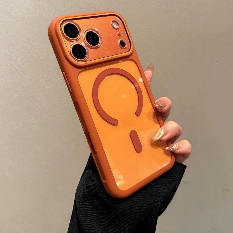 Clear Magnetic Defender iPhone Case