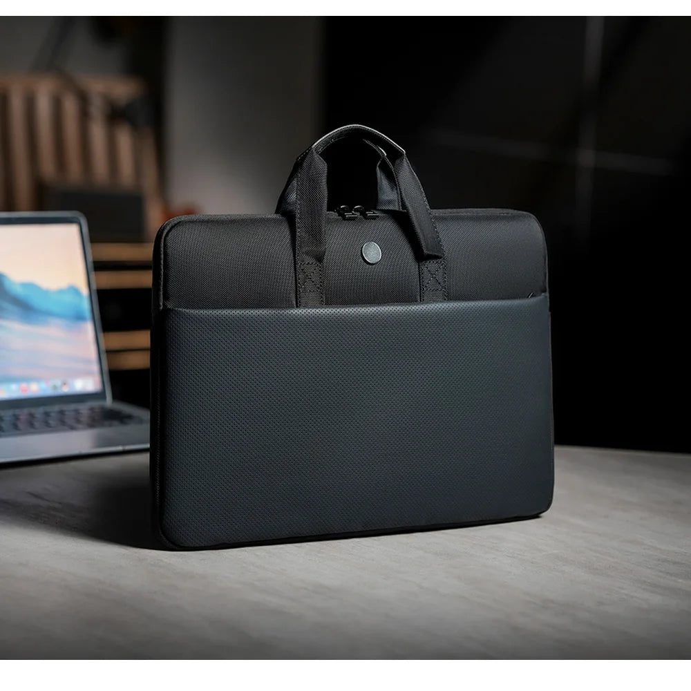 Laptop Handbag 14"-15.6" - Portable Briefcase Sleeve for MacBook, HP, Dell & Acer